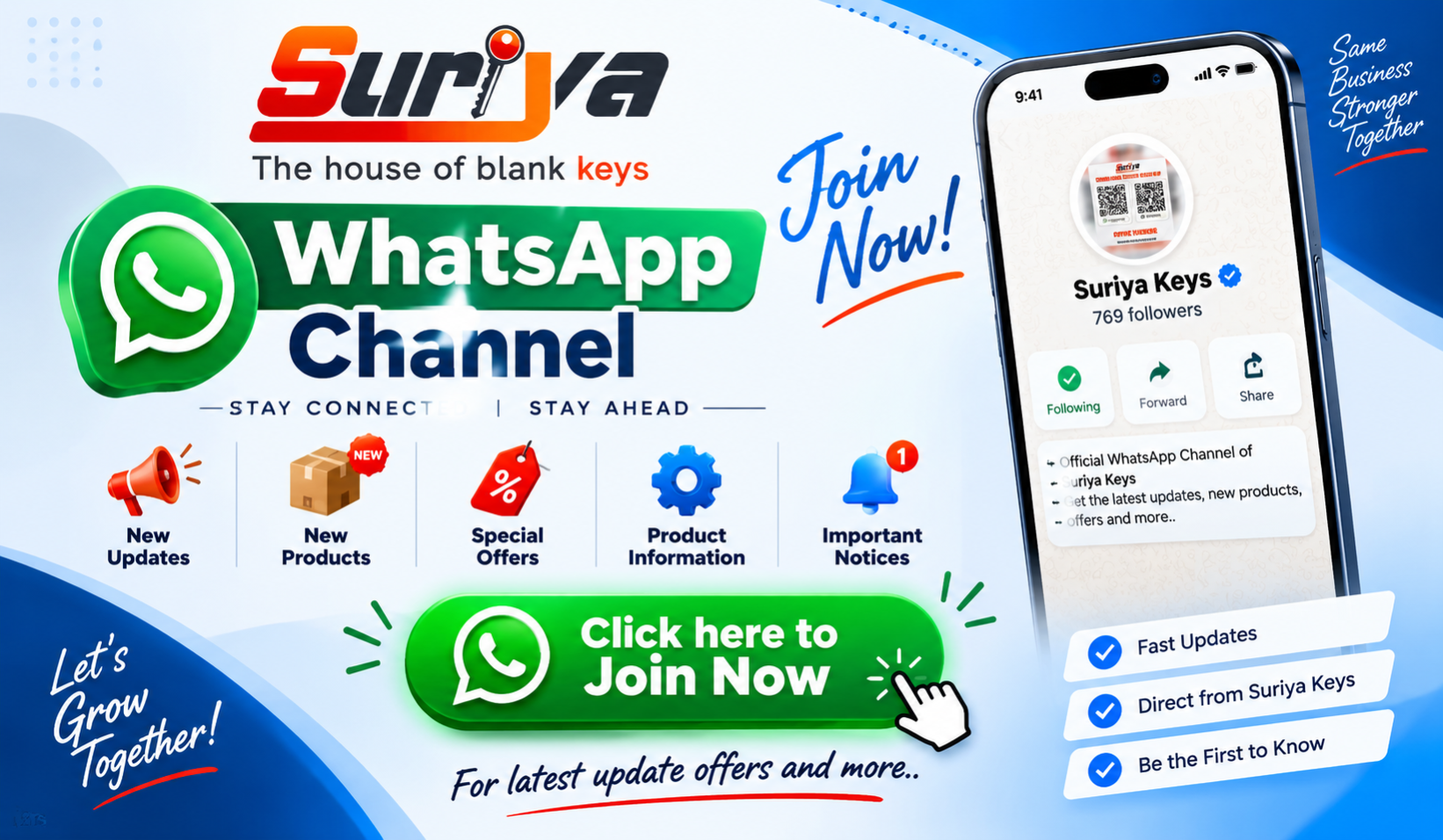 Suriya Key Centre banner